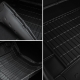 Guminis bagažinės kilimėlis Pro-Line KIA Carens IV (7 vietų) 2013-2019 (Be 3 sėdynių eilės, Su skyreliais daiktams)