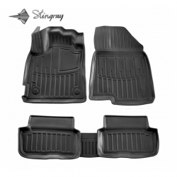 Guminiai 3D kilimėliai DACIA Sandero Stepway III (Comfort) 2020→ (Juodos spalvos)