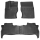 Guminiai 3D kilimėliai LAND ROVER Range Rover Sport (L494) 2013-2023 (Juodos spalvos)