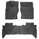 Guminiai 3D kilimėliai LAND ROVER Range Rover IV (L405) 2012-2023 (Juodos spalvos)