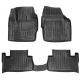 Guminiai 3D kilimėliai LAND ROVER Freelander II (L359) 2006-2014 (Juodos spalvos)