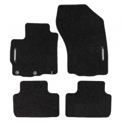 Veliūriniai HORIZON kilimėliai CITROEN C4 Aircross 2012-2017 (Juodos spalvos)