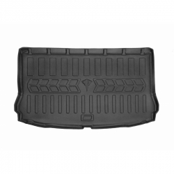 Guminis 3D bagažinės kilimėlis SEAT Leon (5F) Hatchback 2012-2020 (Viršutinė dalis)