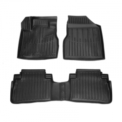 Guminiai 3D kilimėliai NISSAN Murano (Z51) 2008-2014 (Juodos spalvos)