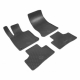 Guminiai kilimėliai MERCEDES BENZ GLC (X254) 2023→ (Su originaliais tvirtinimais, juodos spalvos)