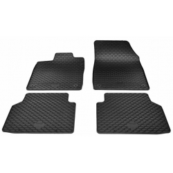 Guminiai kilimėliai SKODA Elroq iV 2025→ (Su originaliais tvirtinimais, Juodos spalvos)
