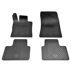 Guminiai kilimėliai OPEL Astra SportsTourer Plug-In Hybrid PHEV 2023→ (Su originaliais tvirtinimais, juodos spalvos)