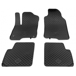 Guminiai kilimėliai FIAT Panda Cross 2014→ (Su originaliais tvirtinimais, juodos spalvos)