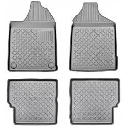 Guminiai (TPE) kilimėliai GuardLiner 3D MINAUTO Cross 2010-2016 (2 eilės, Paaukštintais kraštais)