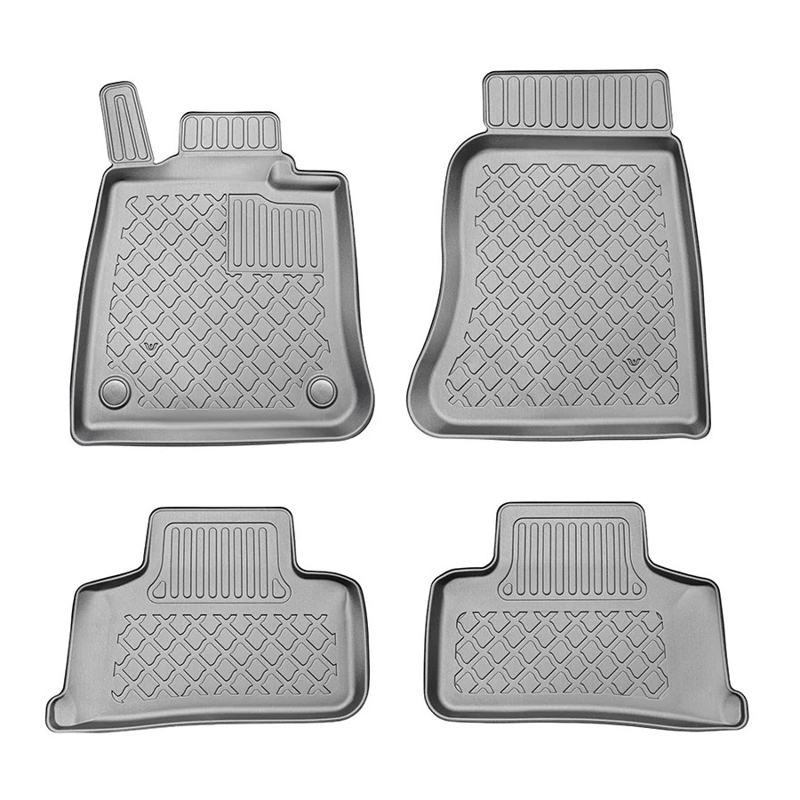 Guminiai (TPE) kilimėliai GuardLiner 3D MERCEDES BENZ GLC (X254) 2022→ (Paaukštintais kraštais)