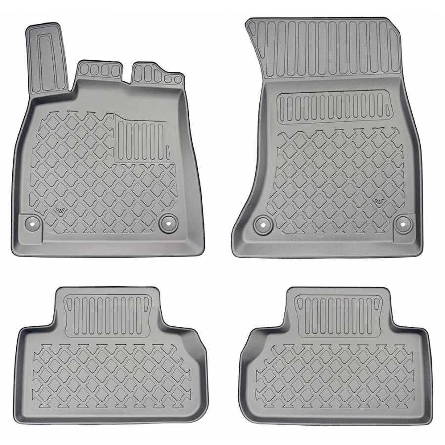 Guminiai (TPE) kilimėliai GuardLiner 3D AUDI Q5 2024→ (Paaukštintais kraštais)