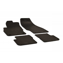 Guminiai kilimėliai OPEL Corsa E 2014-2019 (su originaliais tvirtinimais, juodos spalvos)