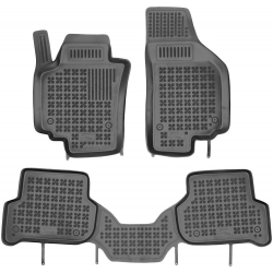 Guminiai kilimėliai SEAT Altea XL 2006-2015 (Paaukštintais kraštais, Be Bluetooth modulio po sėdyne)