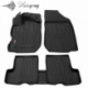 Guminiai 3D kilimėliai DACIA Sandero II 2012-2020 (Juodos spalvos)