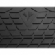 Guminiai kilimėliai TESLA Model X (7 vietų, 2-a eilė 2+1) 2019→ (Standartiniais kraštais, Juodi)