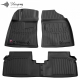 Guminiai 3D kilimėliai TOYOTA Avensis T27 2009-2018 (Juodos spalvos)