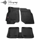Guminiai 3D kilimėliai MITSUBISHI Lancer IX 2003-2009 (Juodos spalvos)