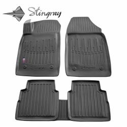Guminiai 3D kilimėliai OPEL Vectra C Wagon 2002-2008 (Juodos spalvos)