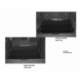 Guminis 3D bagažinės kilimėlis FIAT Doblo 2010-2022 (Trumpa bazė, Apatinė dalis)