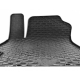 Guminiai kilimėliai FIAT Doblo 2022→ (Su originaliais tvirtinimais, Juodos spalvos)