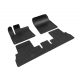 Guminiai kilimėliai FIAT Doblo 2022→ (Su originaliais tvirtinimais, Juodos spalvos)